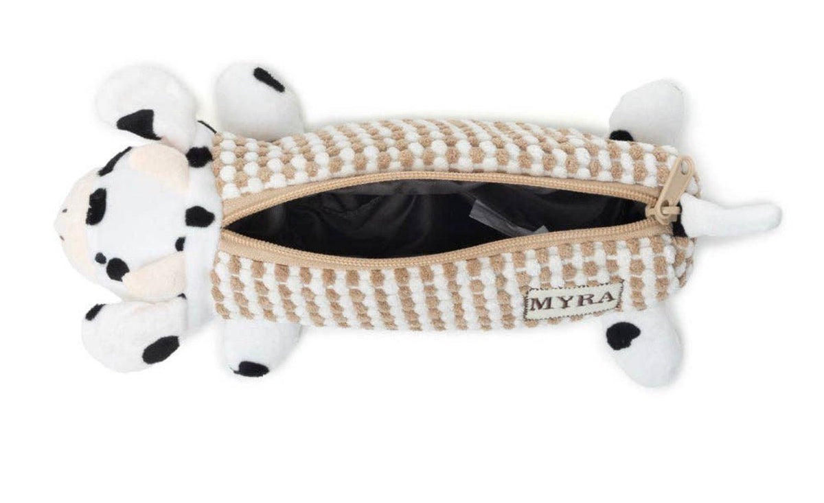 Cow buddy Pencil Case - custom laser engraved cowhide and leather western decor by Lethal Creek Laser Works LLC