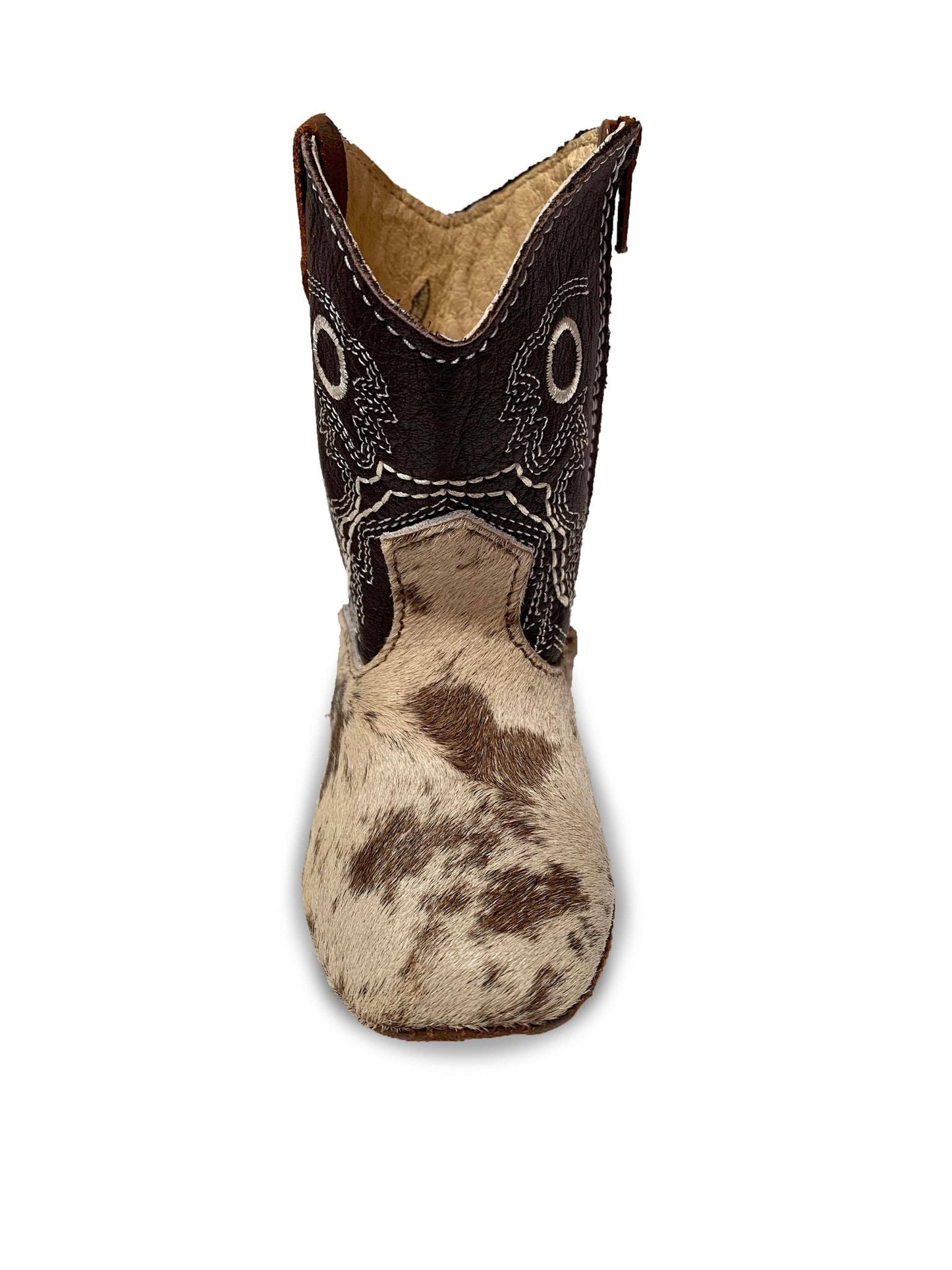 361 CAMEL, SOFT BABY BOOTS -  custom laser engraved cowhide and leather western decor by Lethal Creek Laser Works LLC