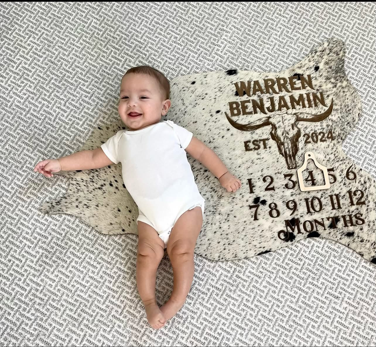 Little Rancher Baby Bundle | Personalized Western Baby Gift Set