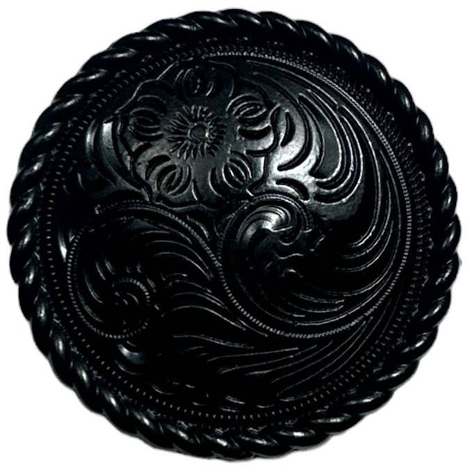 Americana DP Raven - # custom laser engraved cowhide and leather western decor by Lethal Creek Laser Works LLC