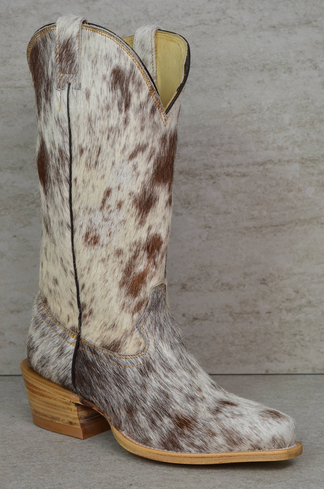 CLAIRE -  custom laser engraved cowhide and leather western decor by Lethal Creek Laser Works LLC