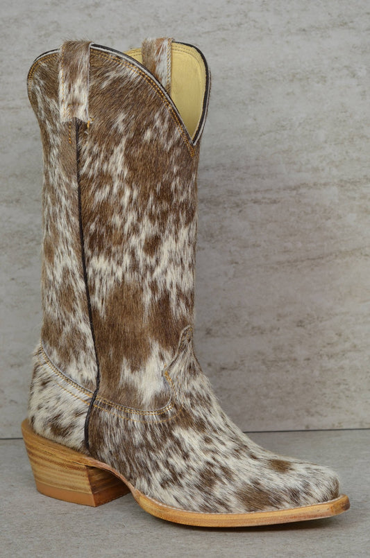 CLAIRE -  custom laser engraved cowhide and leather western decor by Lethal Creek Laser Works LLC