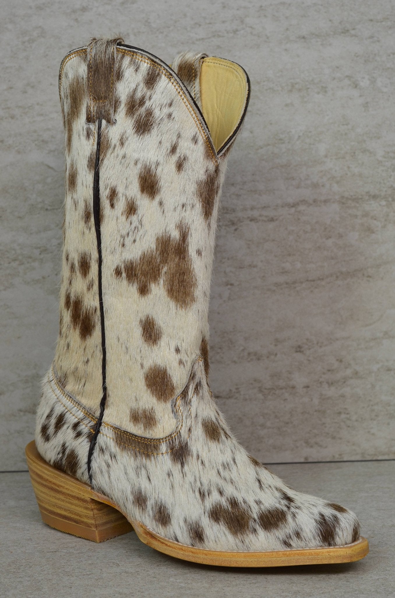 CLAIRE -  custom laser engraved cowhide and leather western decor by Lethal Creek Laser Works LLC