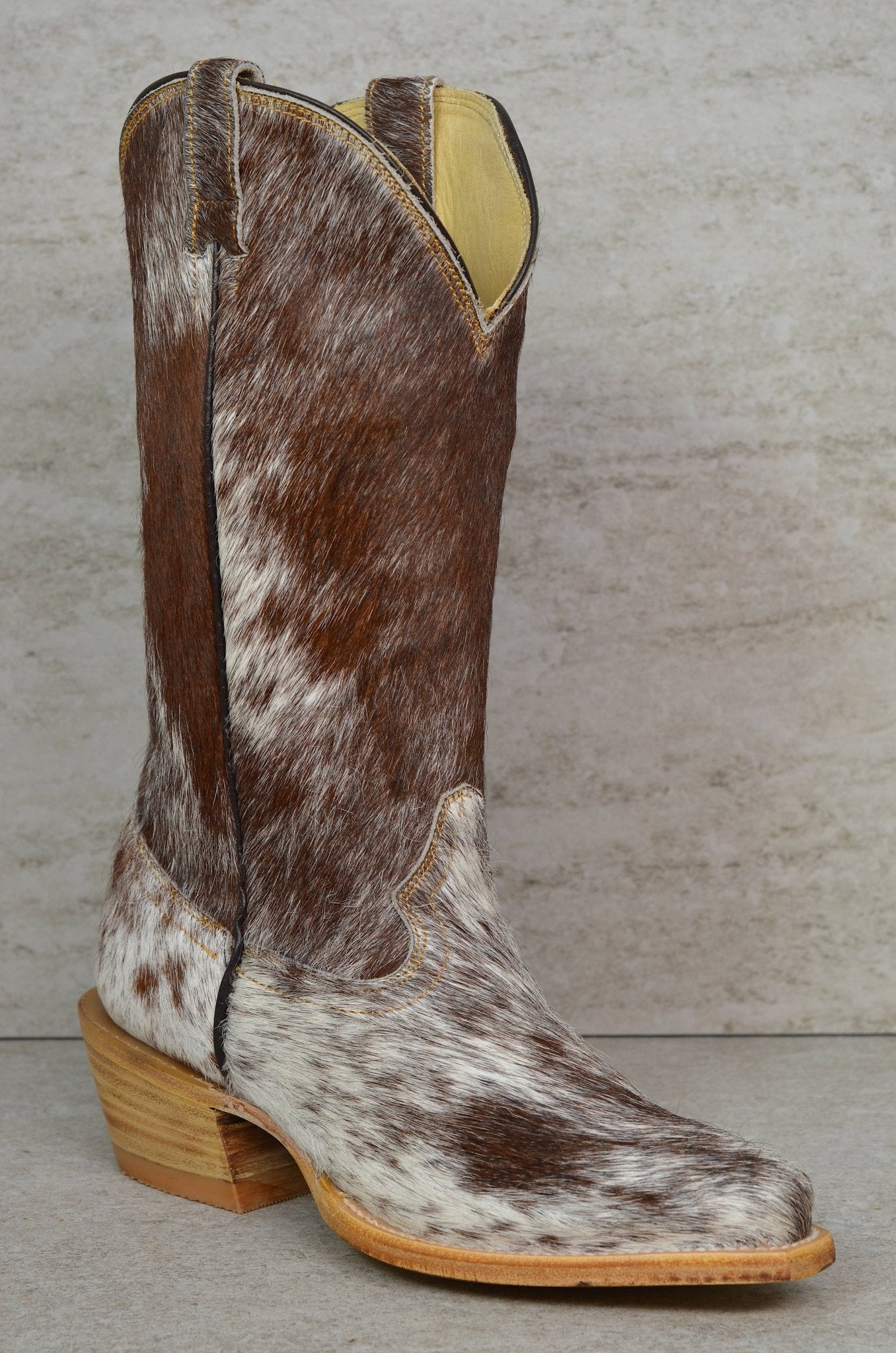 CLAIRE -  custom laser engraved cowhide and leather western decor by Lethal Creek Laser Works LLC