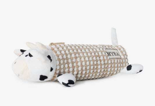 Cow buddy Pencil Case -  custom laser engraved cowhide and leather western decor by Lethal Creek Laser Works LLC