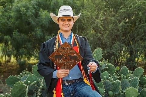 Custom Cowhide Graduation Cap Cover | Personalized Senior Cap -  custom laser engraved cowhide and leather western decor by Lethal Creek Laser Works LLC