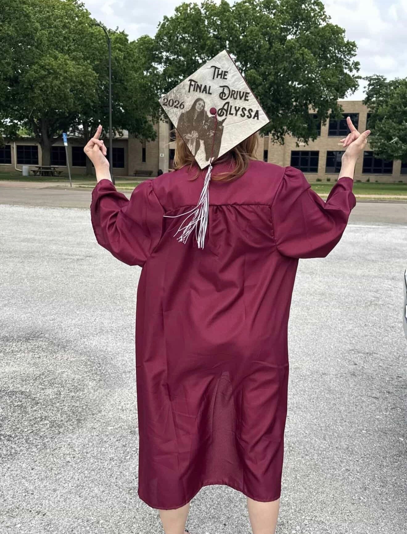 Custom Cowhide Graduation Cap Cover | Personalized Senior Cap -  custom laser engraved cowhide and leather western decor by Lethal Creek Laser Works LLC