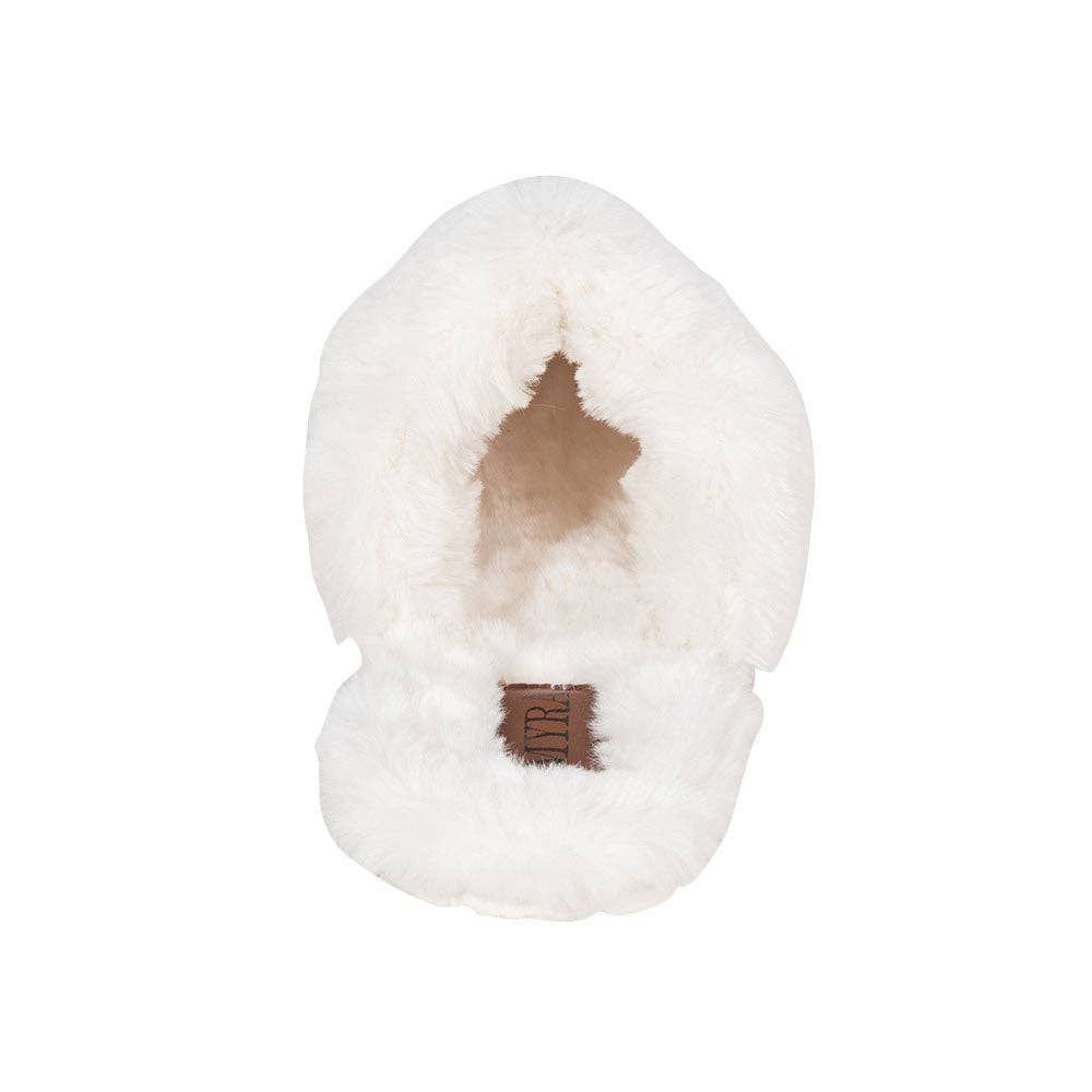 Cozy Slip-On Slippers - cowhide slippers by Lethal Creek Laser Works LLC