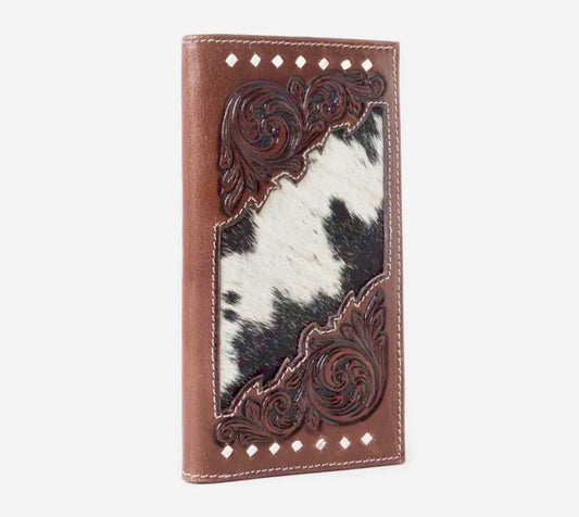 Myra Custom Cowhide Leather Wallet | Personalized Laser Engraved Wallet -  custom laser engraved cowhide and leather western decor by Lethal Creek Laser Works LLC