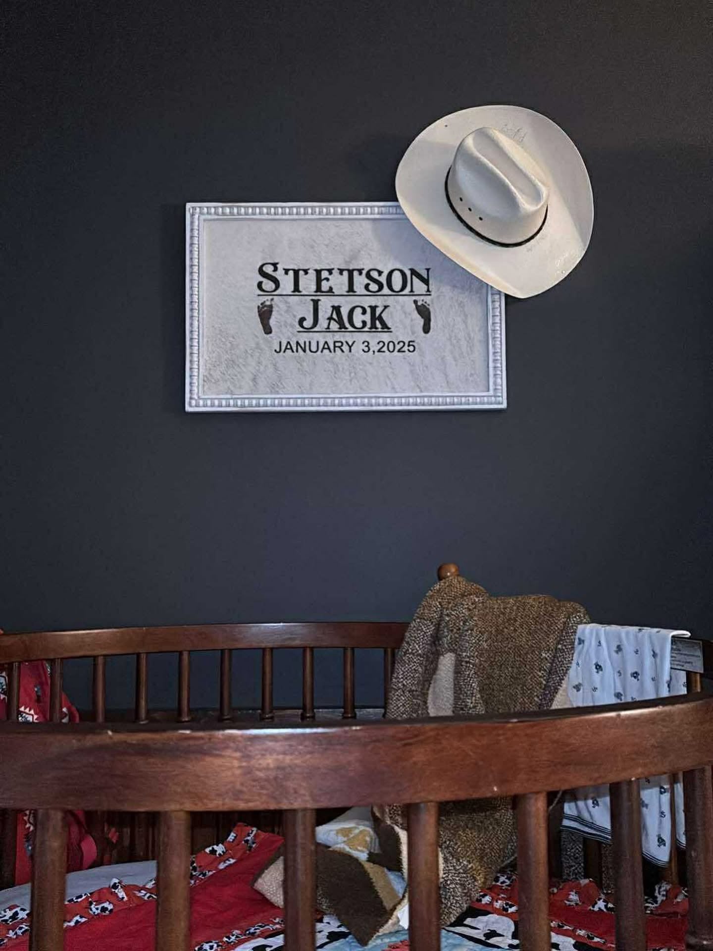 PHOTO BRANDED FOOTPRINT DECOR -  custom laser engraved cowhide and leather western decor by Lethal Creek Laser Works LLC