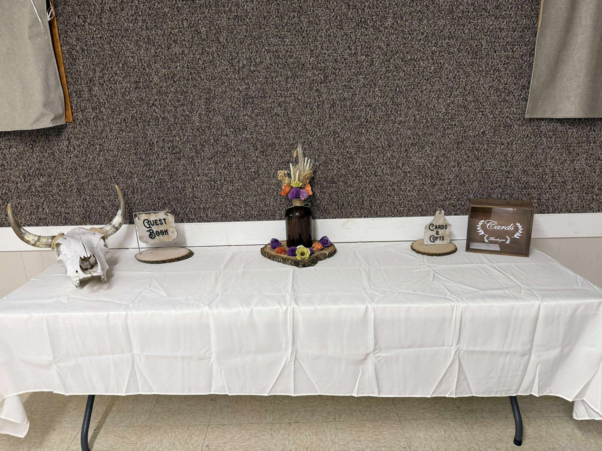 The Layne Bridal Package | Custom Western Wedding Collection -  custom laser engraved cowhide and leather western decor by Lethal Creek Laser Works LLC