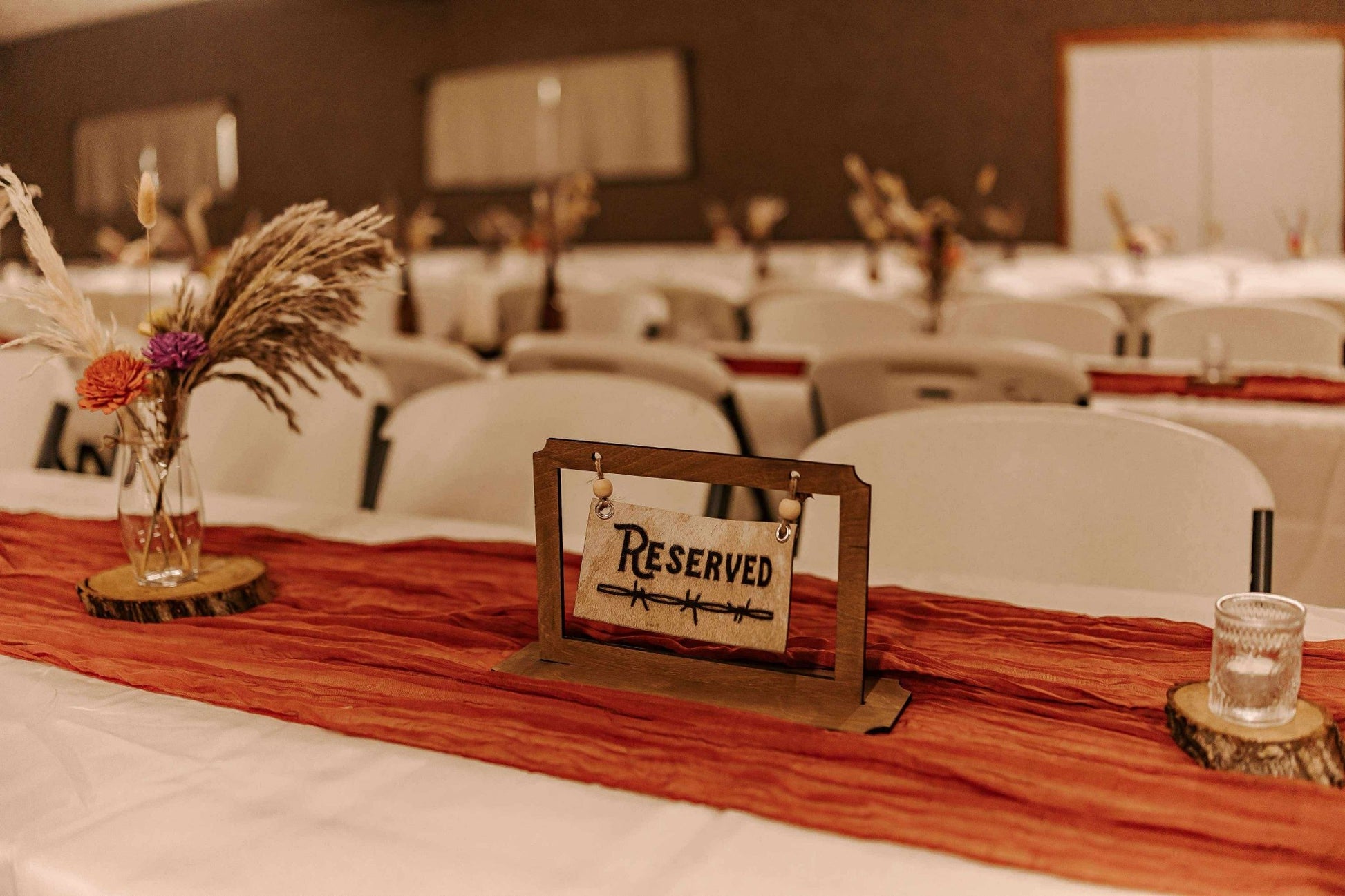 The Layne Bridal Package | Custom Western Wedding Collection -  custom laser engraved cowhide and leather western decor by Lethal Creek Laser Works LLC