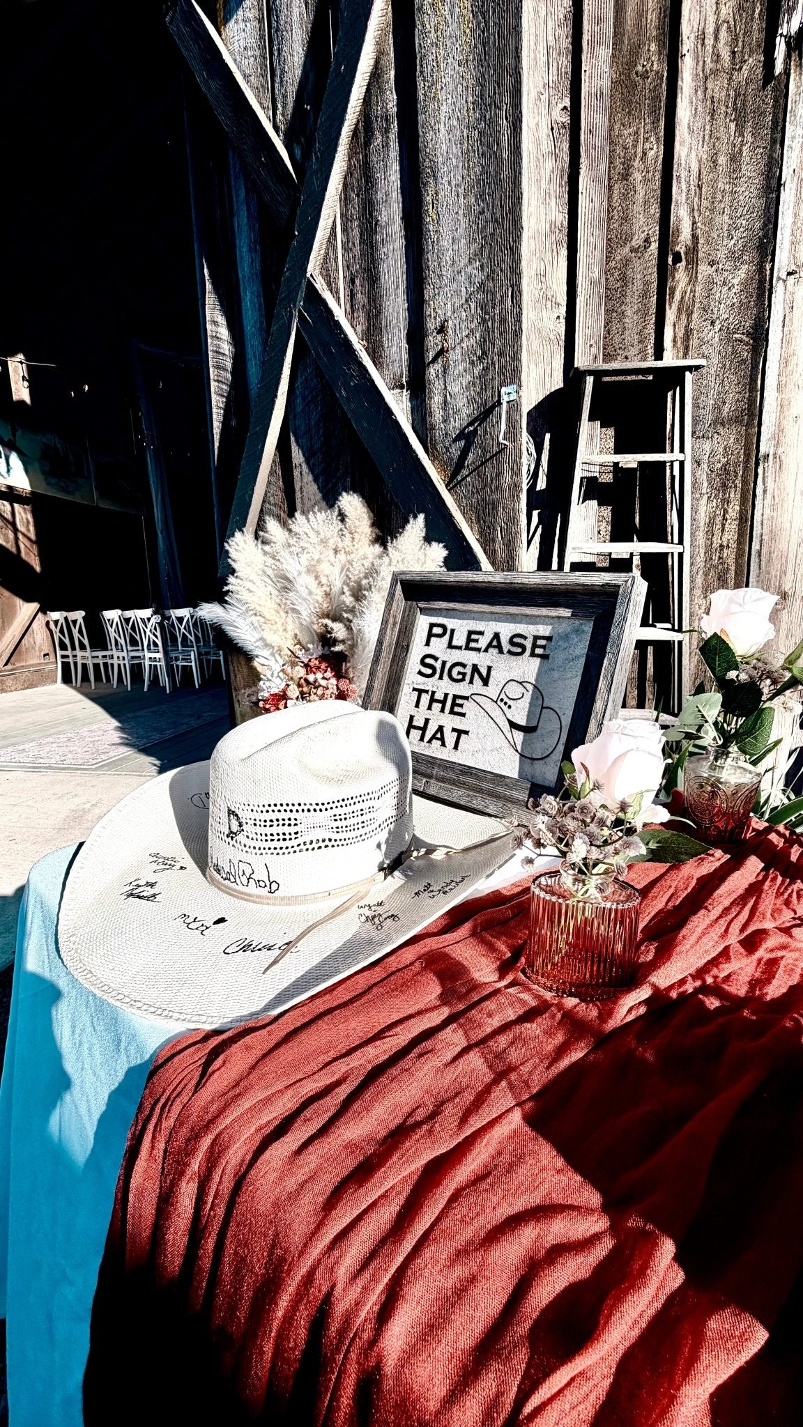 The Layne Bridal Package | Custom Western Wedding Collection -  custom laser engraved cowhide and leather western decor by Lethal Creek Laser Works LLC