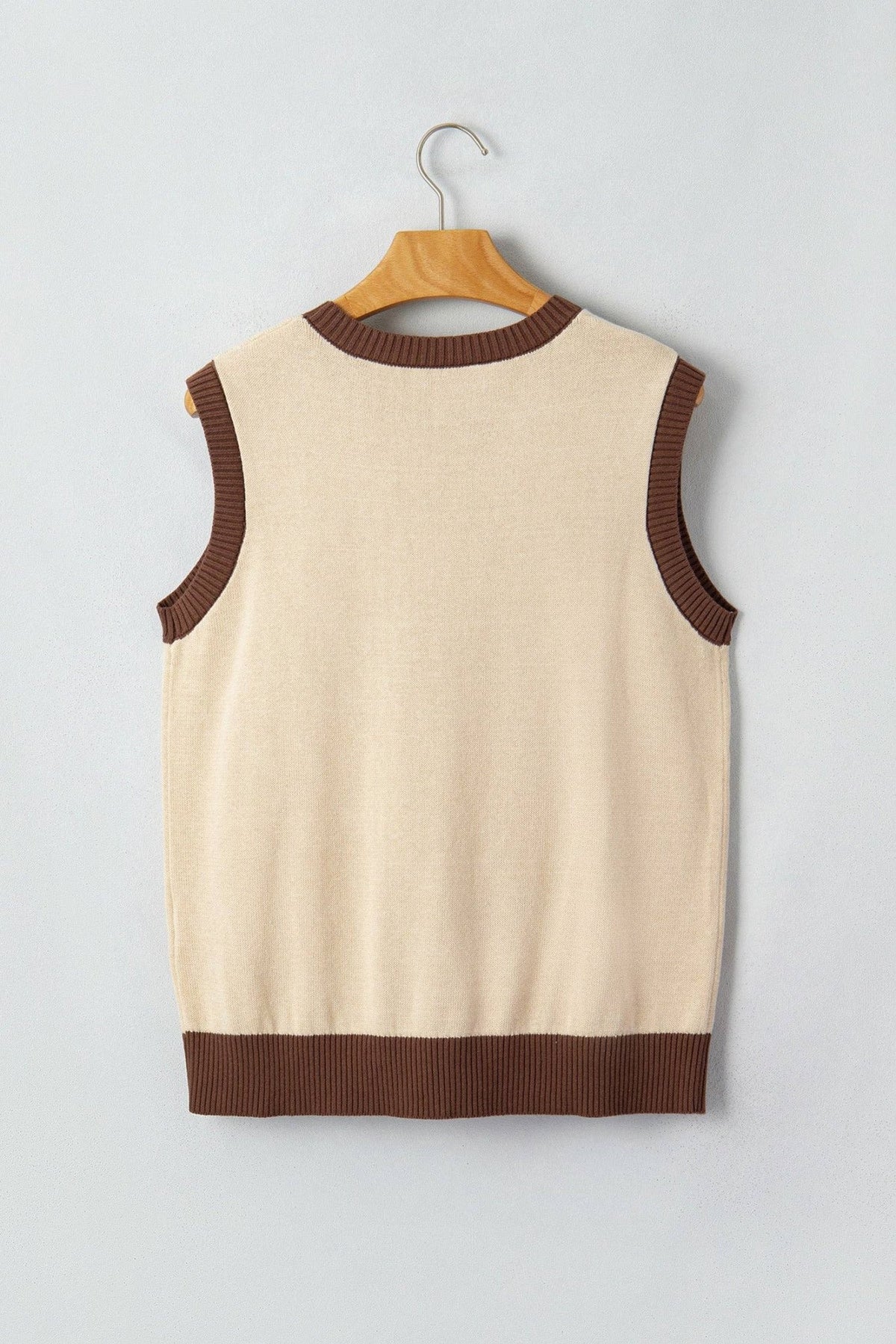 Western Colorblock Sleeveless Knit Top -  custom laser engraved cowhide and leather western decor by Lethal Creek Laser Works LLC